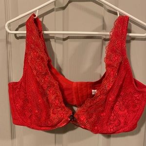 Cacique red bras 44DD